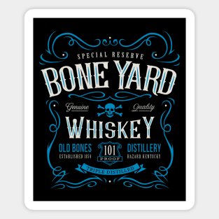 Boneyard Whiskey Label Magnet